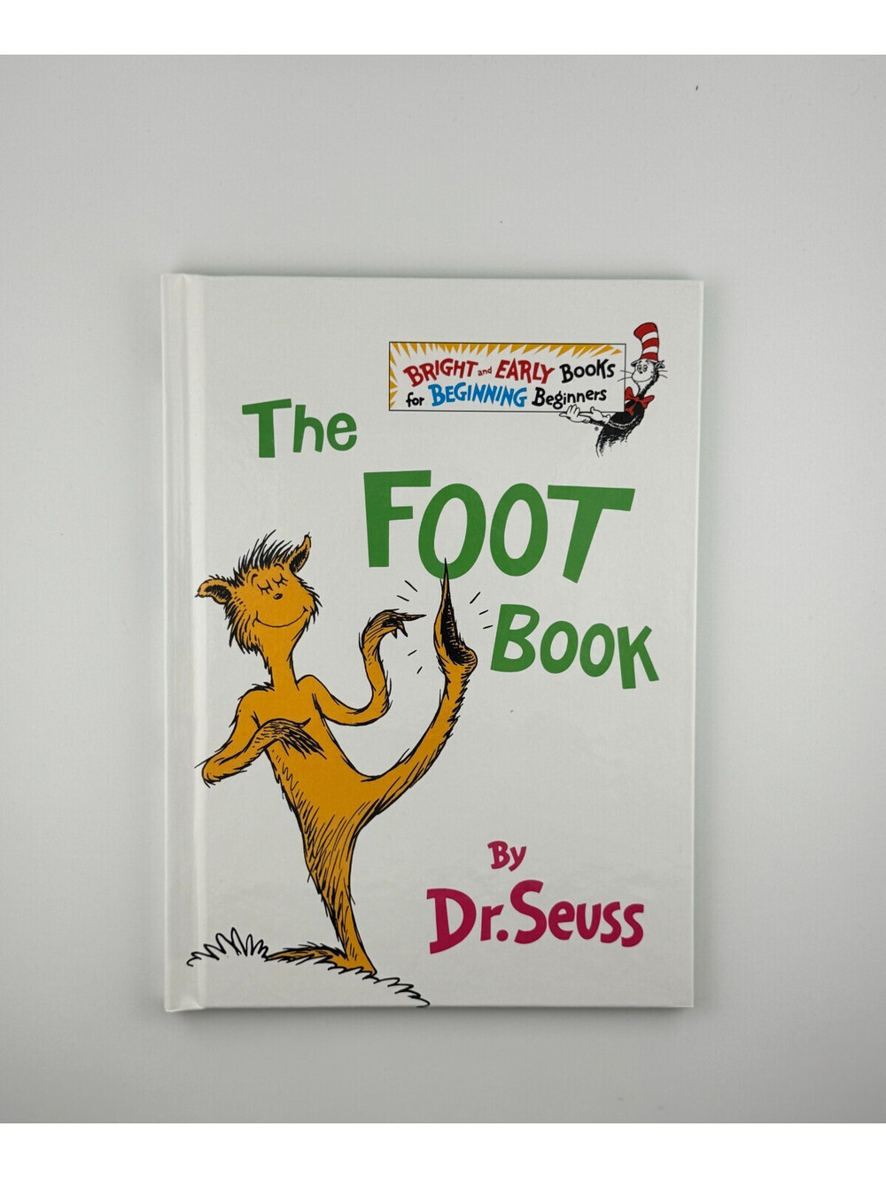 📘 The Foot Book by Dr. Seuss – Bright and Early Board Book for Beginning Reader